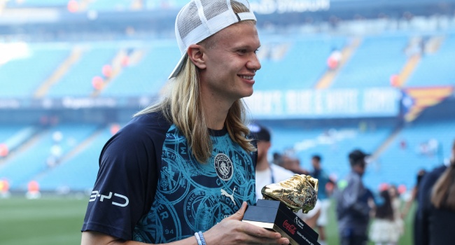 Erling Haaland Crowned English Premier League’s Top Scorer