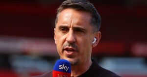 Gary Neville tells Arsenal to sign two players after Premier League title win