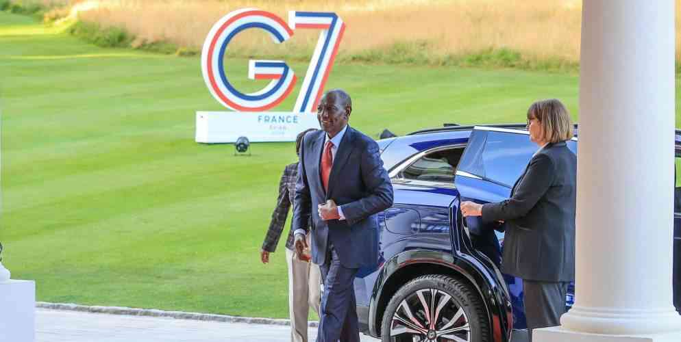 Kenya to benefit from G7-backed financial reforms, Ruto says