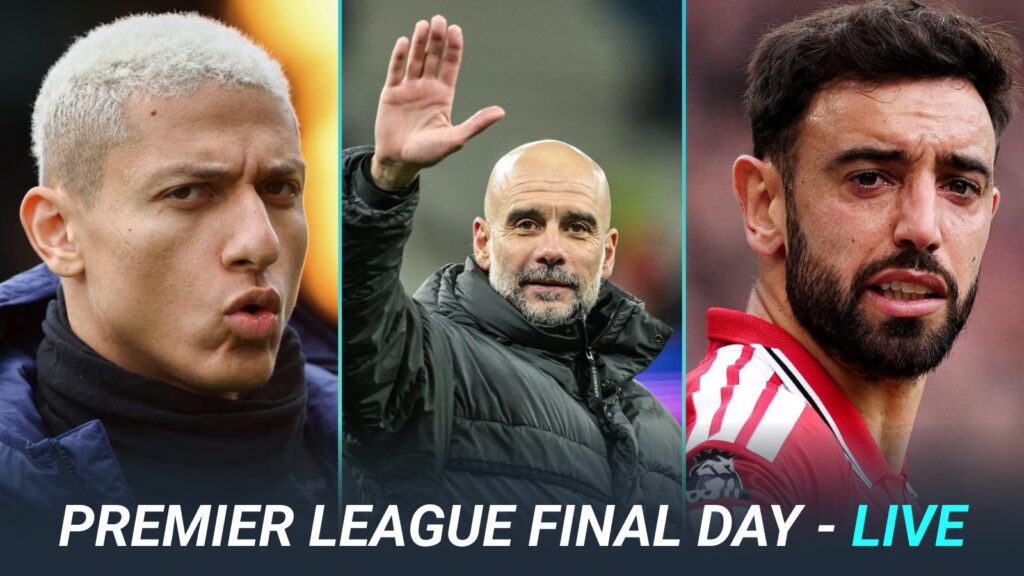 Follow the final day of the 2025/26 Premier League with F365