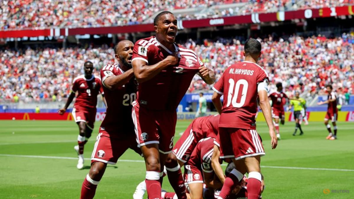 Qatar score late to clinch draw with stunned Switzerland​