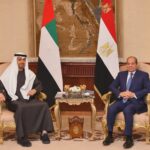 Al-Sisi, UAE’s Mohammed bin Zayed welcome Iran ceasefire, Hormuz reopening
