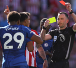 Which club received most red cards in a Premier League season?