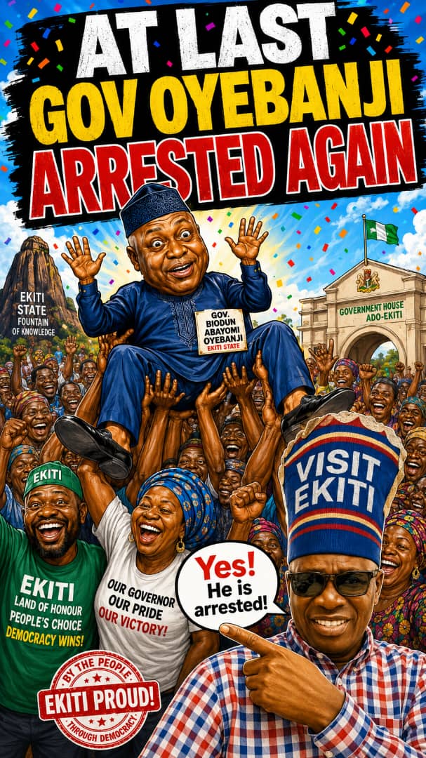 Breaking News! At last! GOV OYEBANJI ARRESTED