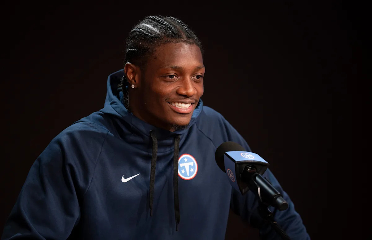 Titans’ Carnell Tate is one rookie trending in the right direction