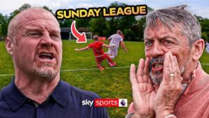 Premier League managers take over Sunday League match!
