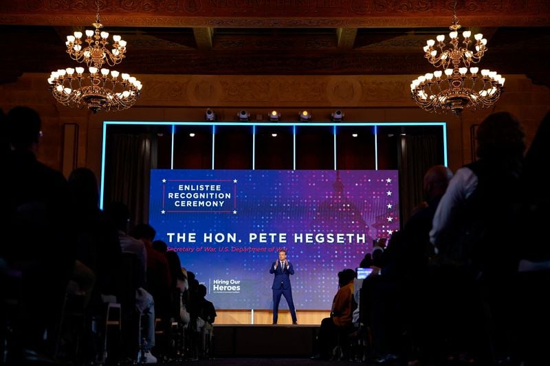 Hegseth, at D-Day event, says Europe faces ’invasion’ of dangerous ideologies