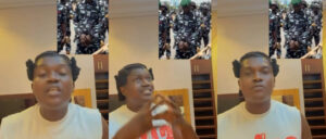KokoPee Offers ₦1m Reward to Identify Police Officer Seen During Protest