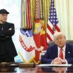 Elon Musk, Tim Cook and Larry Fink expected to join Trump’s entourage to Beijing this week