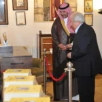 Saudi Envoy to Lebanon Tours Ameen Rihani Museum