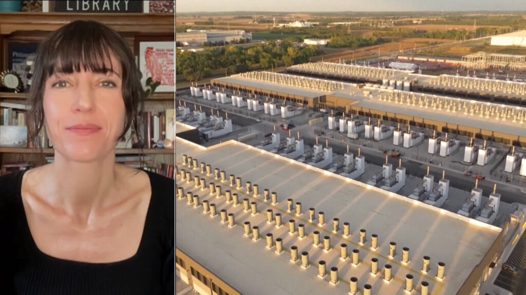 Astra Taylor on AI Data Center Resistance & Fighting “Billionaire Big Tech Agenda”
