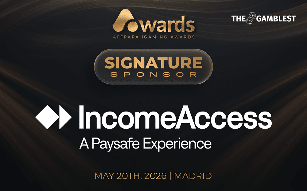 Income Access joins AffPapa iGaming Awards as Signature Sponsor