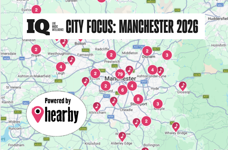 IQ Magazine Integrates Hearby’s Gig Guide Into Its Manchester Music Report