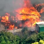 Wildfire alert for London as temperatures soar in heatwave towards record 33C for May