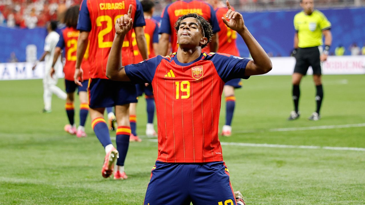 Spain’s Yamal scores first career World Cup goal against Saudi Arabia