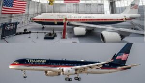 Trump new Air Force One vs his luxury 757: Design showdown