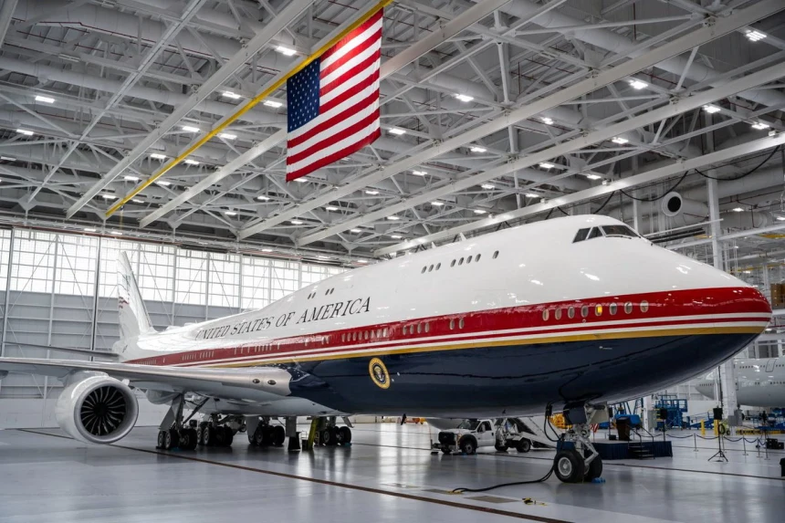 Trump unveils new Air Force One jet gifted by Qatar, calls it âflying White House.’