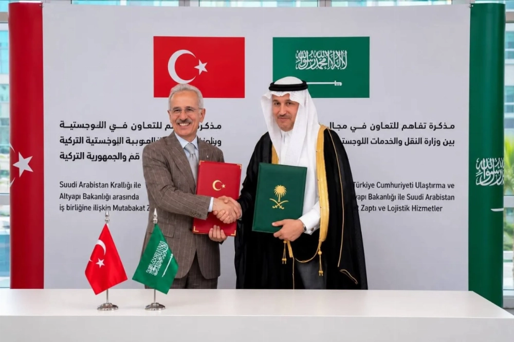 Saudi Arabia, Türkiye Sign Railway and Logistics Deals to Build Gulf-Europe Land