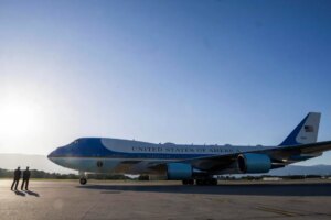 ‘Last ride’: US says goodbye to Air Force One as Qatari jet awaits