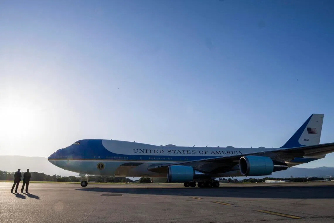 ‘Last ride’: US says goodbye to Air Force One as Qatari jet awaits