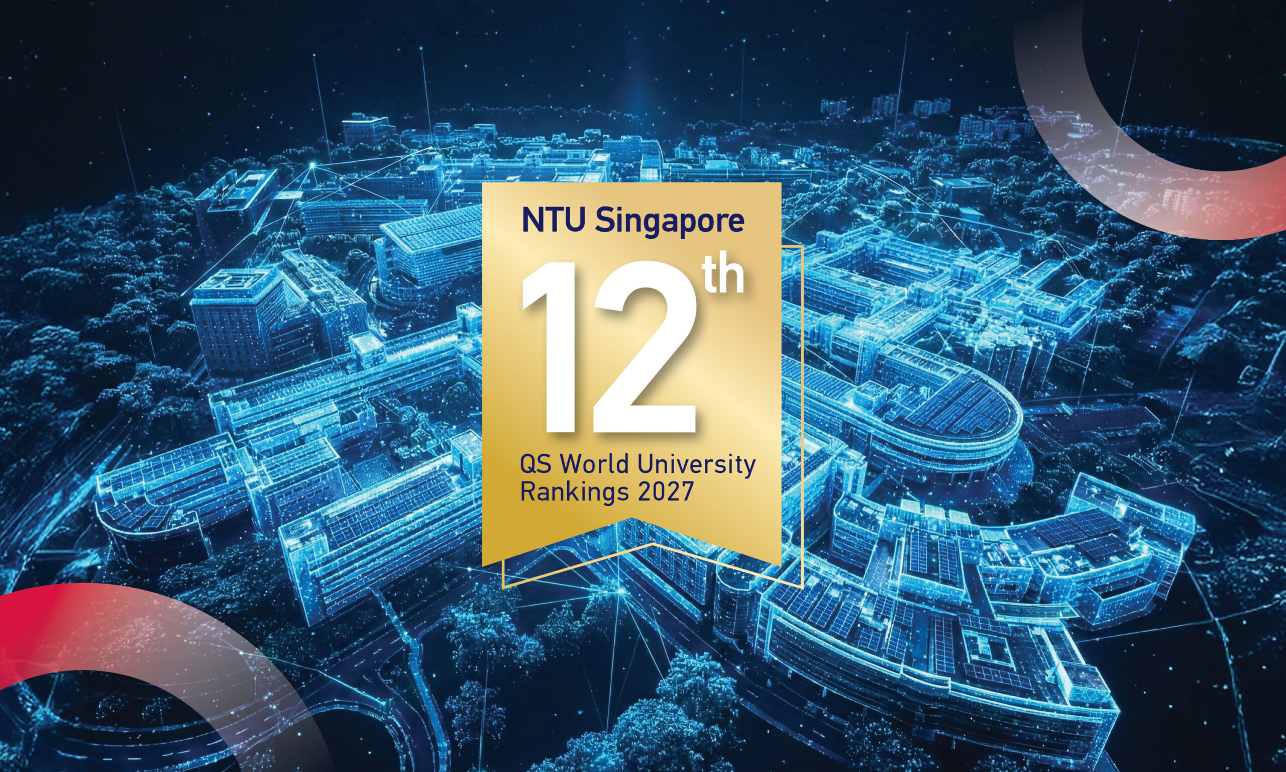 NTU Singapore Climbs to 12th in QS World Rankings 2027 | Mirage News