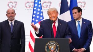 Trump says U.S. will ‘go right back to dropping bombs’ if he doesn’t like Iran deal